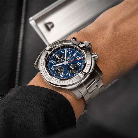 breitling avenger gmt replica|breitling avenger chronometer.